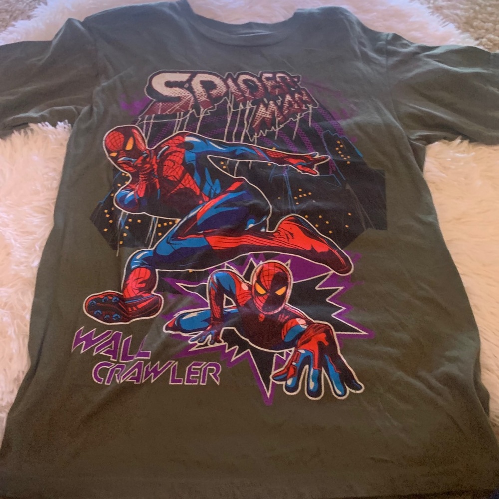 marvel spider-man shirt